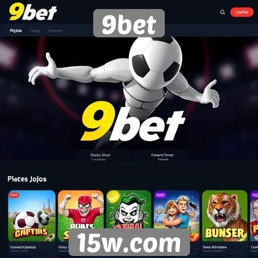 9bet oferece uma ampla variedade de jogos online