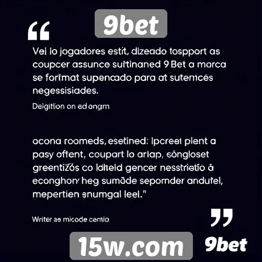 Feedback dos jogadores sobre o suporte ao cliente 9bet