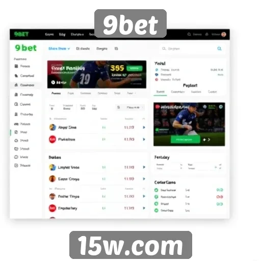 Análise da interface do usuário do site 9bet